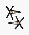 Marithé François Girbaud Kids W Ribbon Hair Pin 2 Pack Black