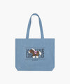 Marithé François Girbaud PONY CLASSIC LOGO ECO BAG SKY BLUE