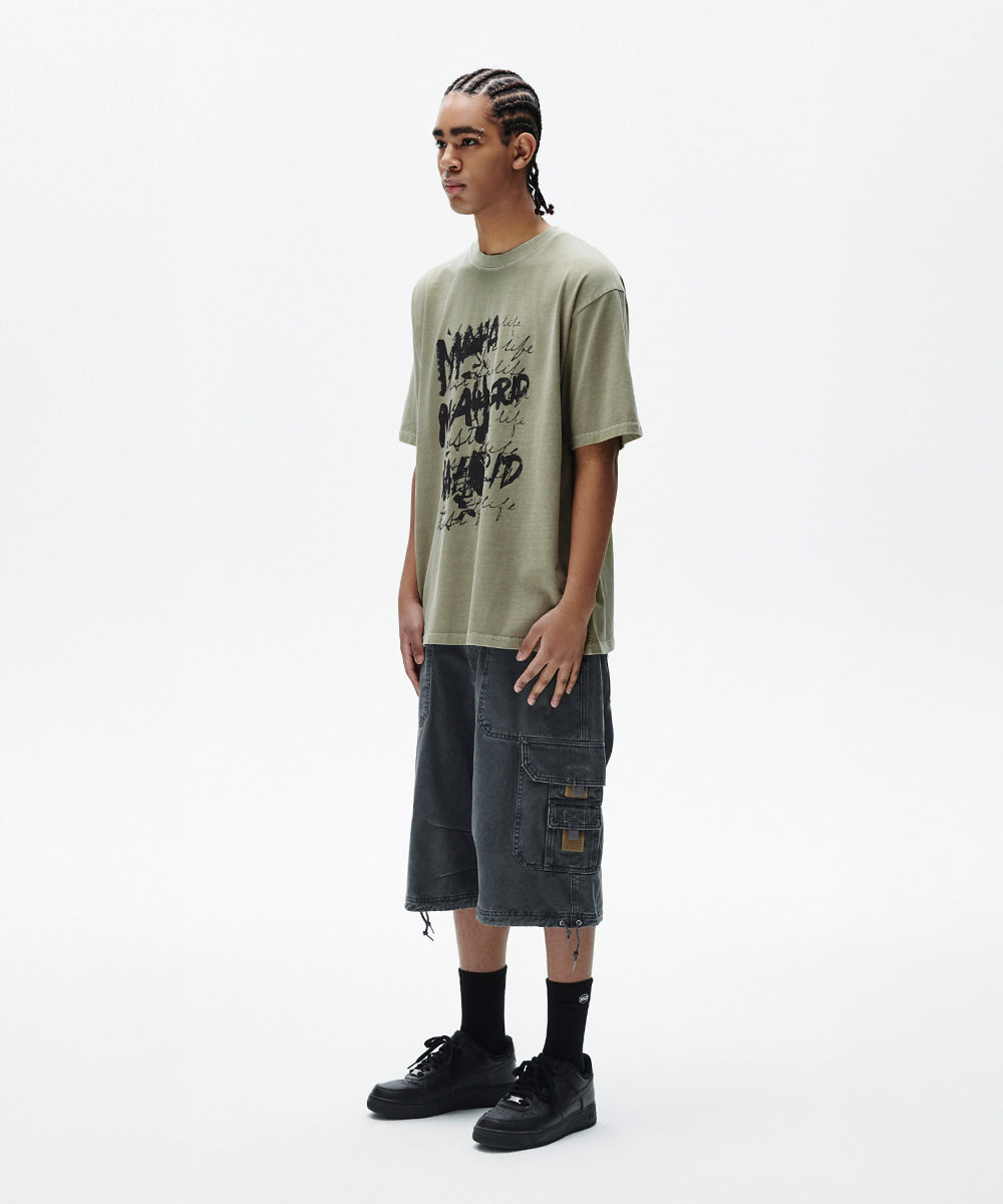 Mahagrid Writer Pigment Tee