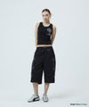 Mahagrid Cross Stud Twill Shorts