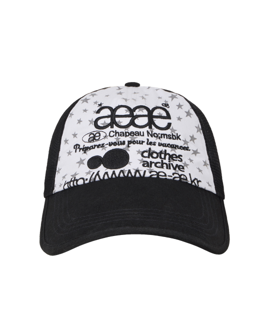 AEAE Web Logo Star Mesh Cap