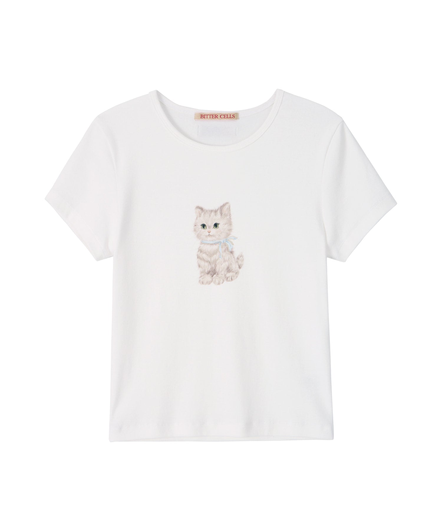 Bitter Cells Kitty Cherry Tee