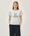 Marithé François Girbaud W DOODLE BEAR TEE