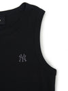 MLB Women's Street Slim Ribbed Sleeveless T-Shirts