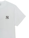 MLB BASIC SMALL LOGO SEMI OVER-FIT T-shirt