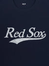 MLB Varsity Cursive Woven Short Sleeve Sweatshirt