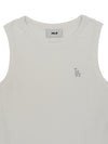 MLB Women's Street Slim Ribbed Sleeveless T-shirt