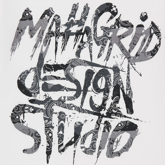 Mahagrid Paisley Slash Logo Tee