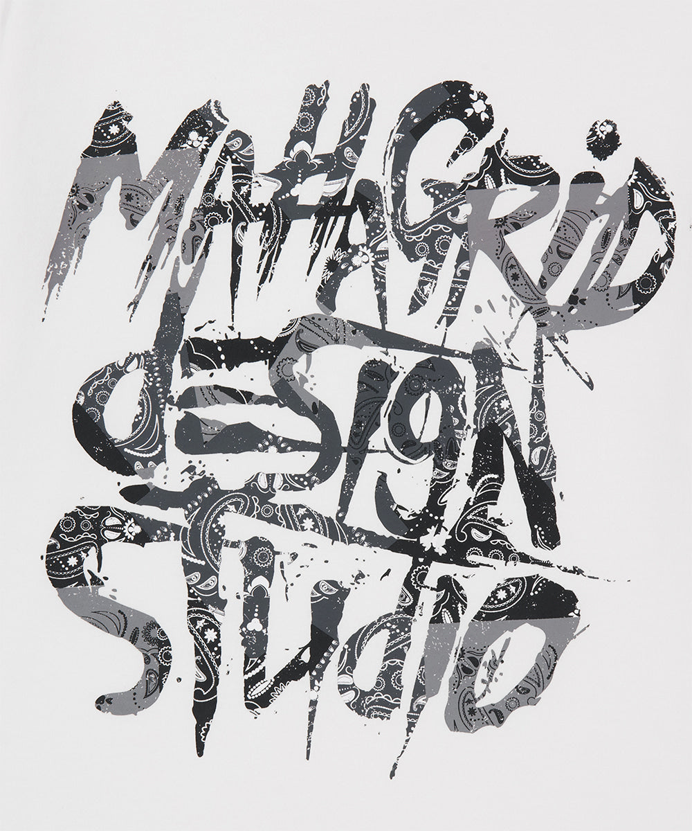 Mahagrid Paisley Slash Logo Tee