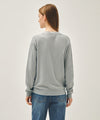 Marithé François Girbaud SMALL CLASSIC LOGO V-NECK KNIT CARDIGAN vintage blue
