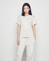 ADLV Woman Football AC Bear Pigment Short Sleeve T-Shirt