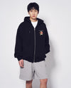 ADLV AC Bear Donut Baby Face Zip-Up Hoodie