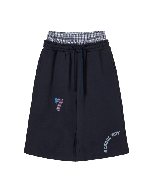 AEAE Trunk Layered Sweatshorts