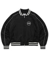 Cavish W SIDELINE BOMBER JACKET [BLACK]