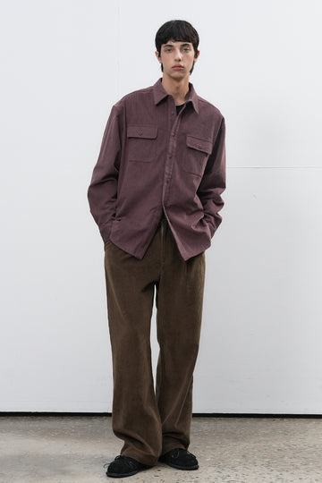 General Idea MAN Loose Fit Corduroy Shirt