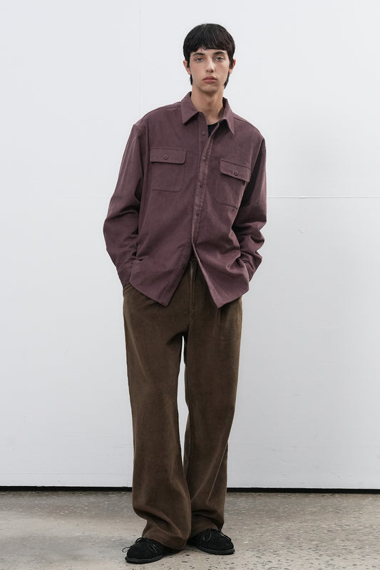 General Idea MAN Loose Fit Corduroy Shirt