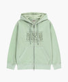 Marithé François Girbaud CLASSIC LOGO DYEING HOODIE ZIPUP