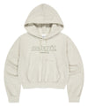 Mahagrid THIRD LOGO CROP HOODIE