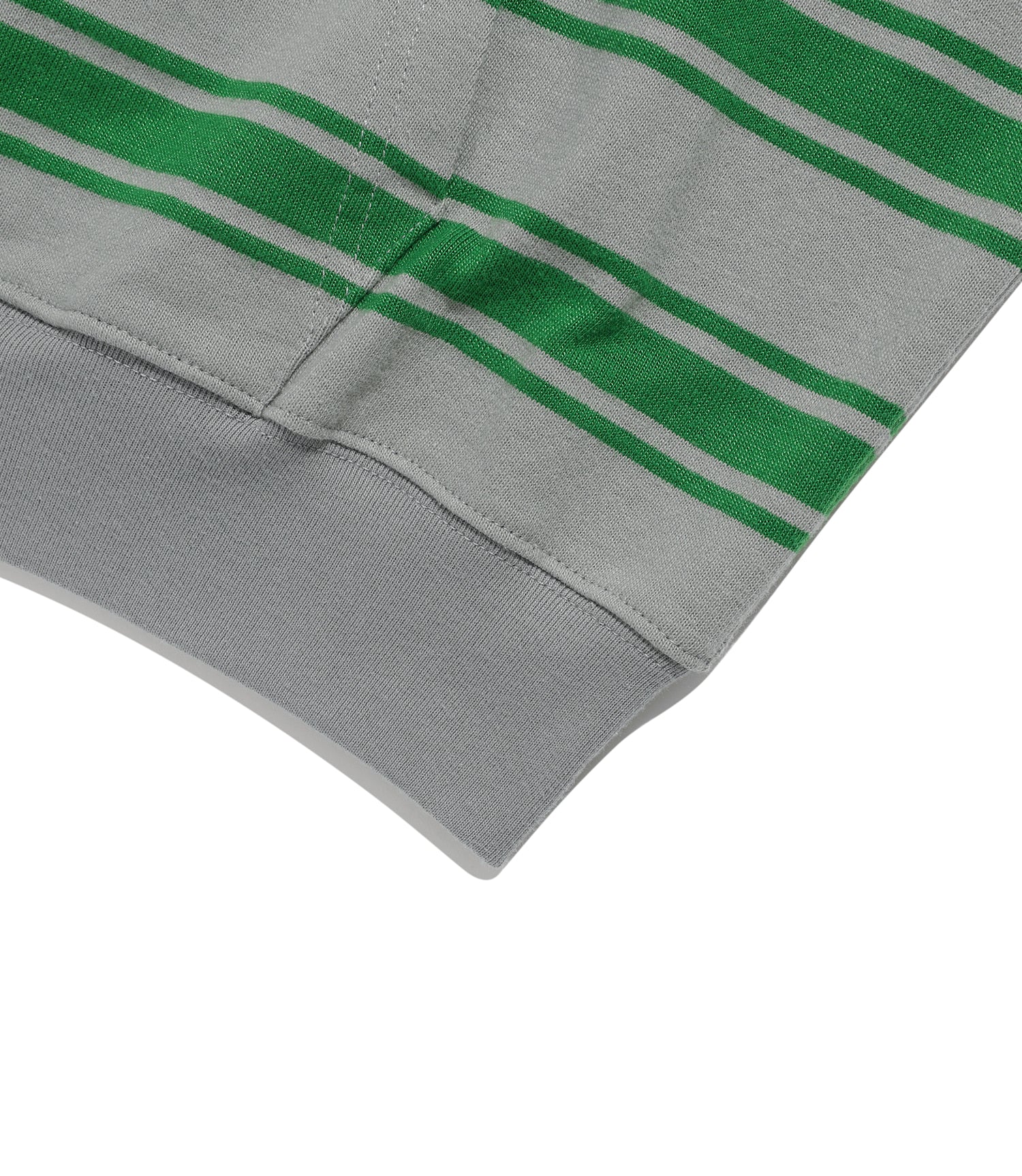 Nice Ghost Club Multi Stripe 3 Star Hoodie Zip Up [Grey]