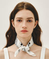 Marithé François Girbaud CLASSIC LOGO BANDANA SCARF