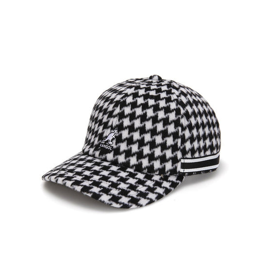 Kangol Block Straight Baseball Cap 5471 White
