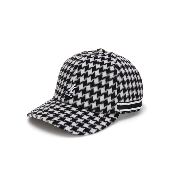 Kangol Block Straight Baseball Cap 5471 White