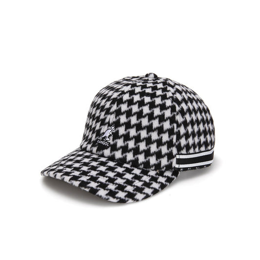 Kangol Block Straight Baseball Cap 5471 White