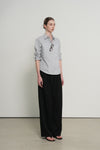 General Idea WOMAN Classic Stripe Rivet Shirt