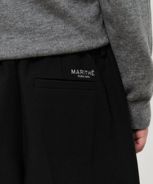 Marithé François Girbaud Kids Wide Pintuck Slacks