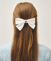 Marithé François Girbaud CIRCLE LOGO RIBBON HAIR PIN