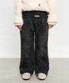 Marithé François Girbaud Kids Wide Flared Denim Pants