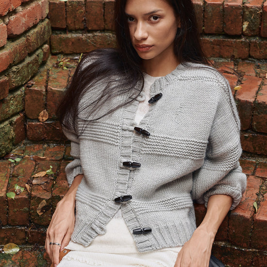 Bitter Cells Popo Toggle Knit Cardigan