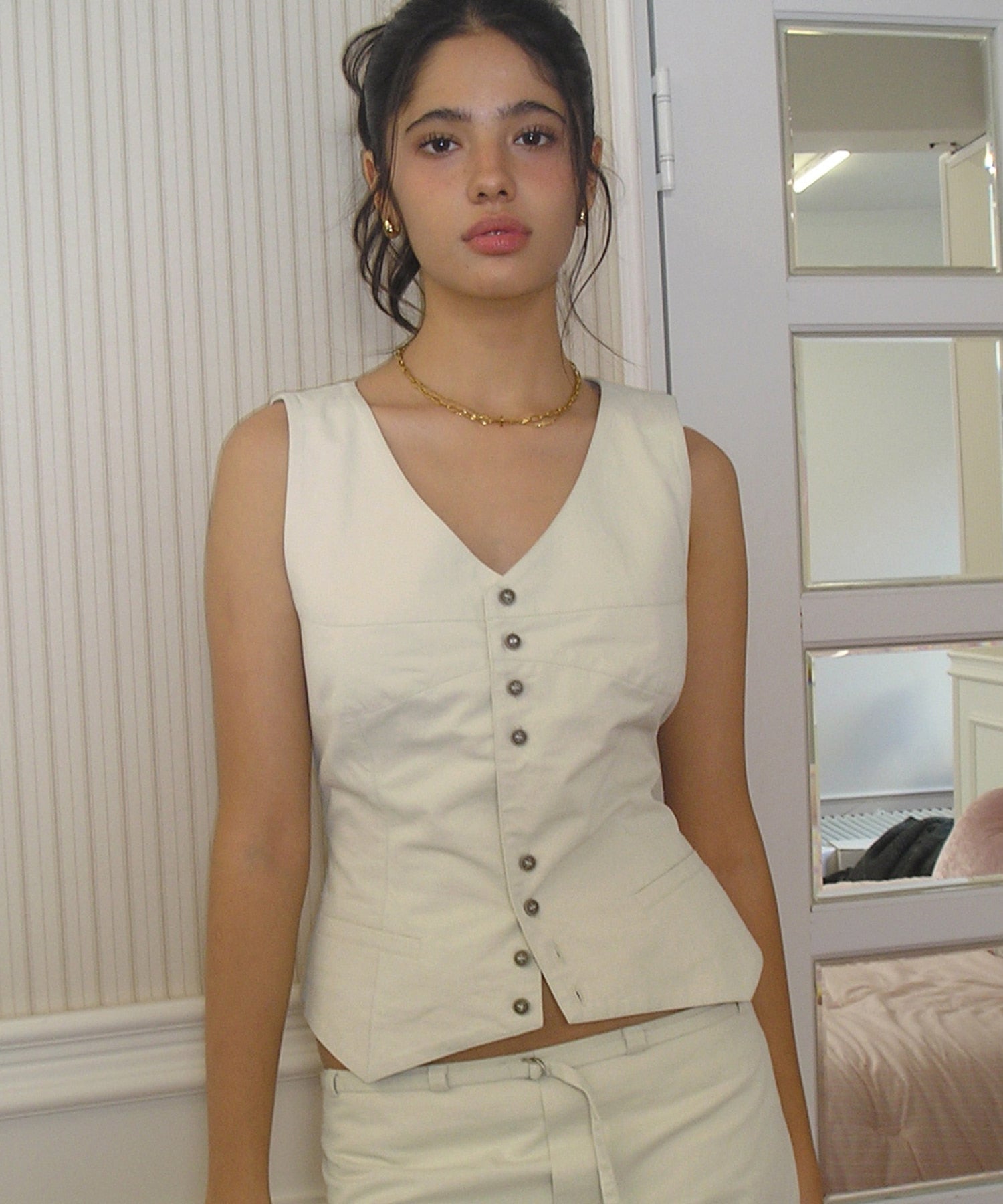 Bitter Cells Lauryn V Neck Vest