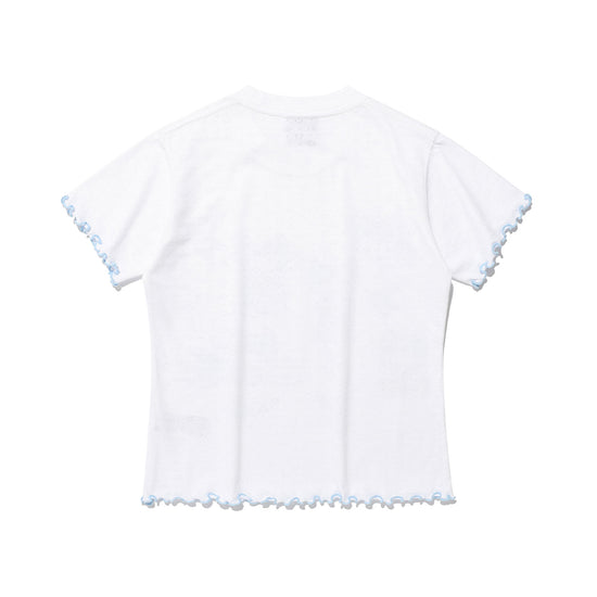 Nice Ghost Club Mimichan Stardust Foam Tee [White]