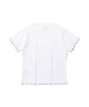 Nice Ghost Club Mimichan Stardust Foam Tee [White]