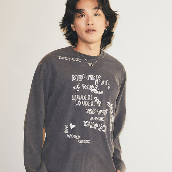 Mahagrid Washed 10 Years Long Sleeve Tee