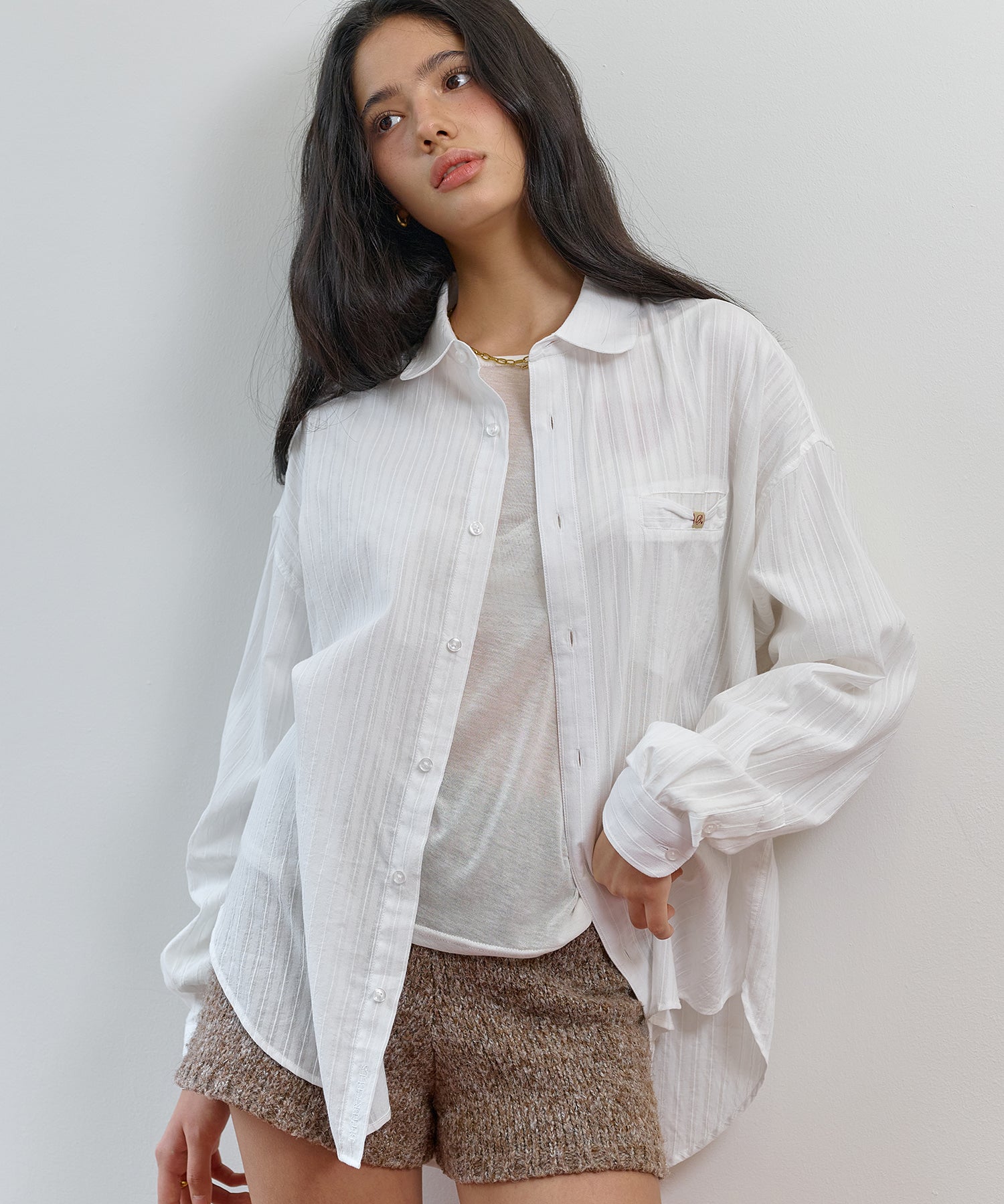 Bitter Cells Ribbonette Overfit Shirt