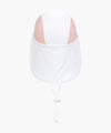 Marithé François Girbaud Kids Seasonal Classic Logo Rashguard Flap Cap Ivory