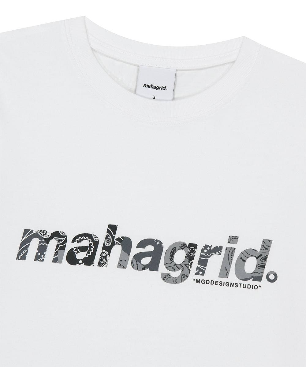 Mahagrid Paisley Basic Logo Tee