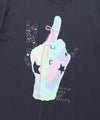 Nice Ghost Club Rainbow Finger Tee