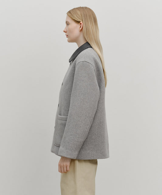 Marithé François Girbaud COLLAR POINT HALF COAT