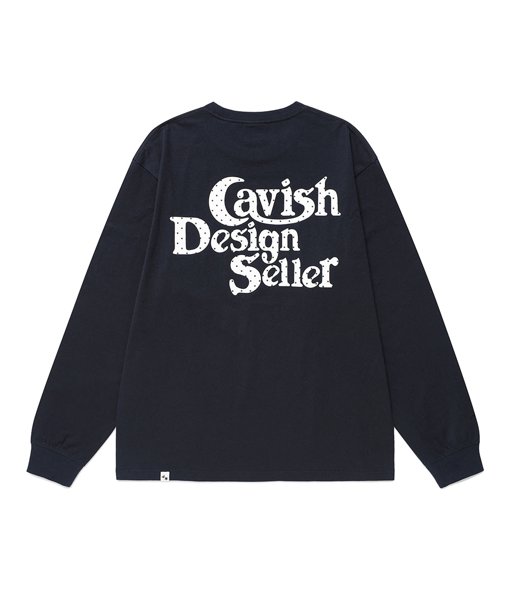 Cavish Star Seller Logo Long Sleeve Tee
