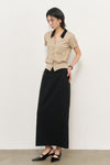General Idea WOMAN Layered Essential Half Cardigan