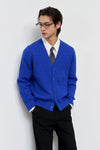 General Idea MAN Essential Minimal Cable V-Neck Cardigan