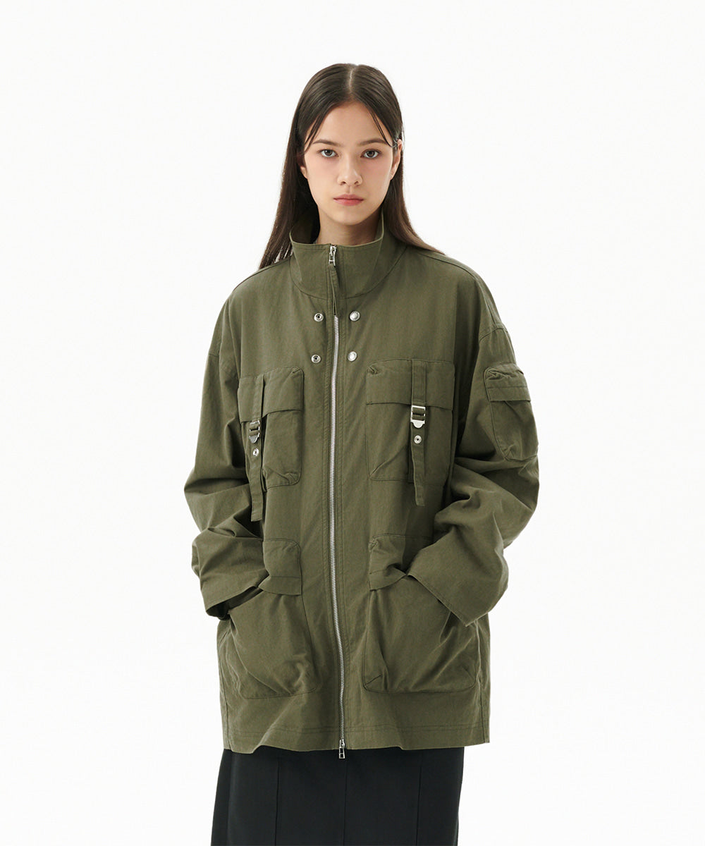 Mahagrid Washed Field Jacket