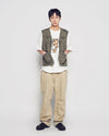ADLV Utility Dying Denim Vest