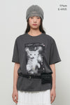 General Idea WOMAN Live Streaming Cat Short Sleeve T-Shirt