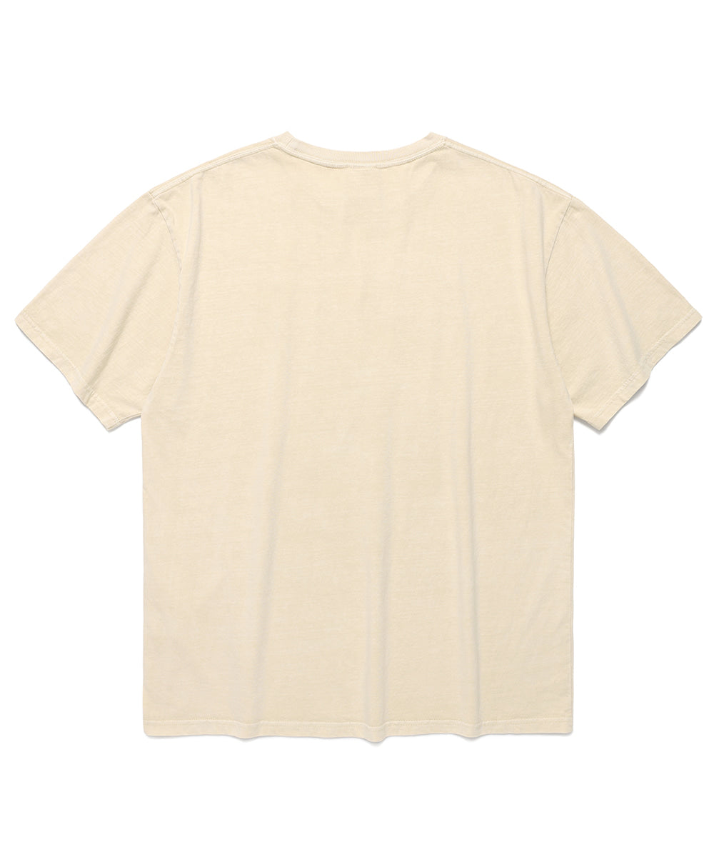 Cavish Pigment Century Short Sleeve Tee [Ivory]