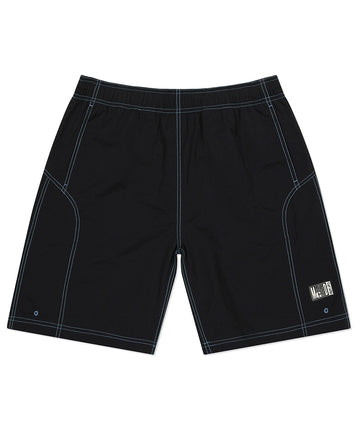 Mahagrid Contrast Stitch Short
