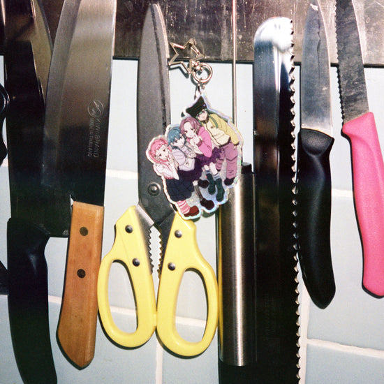 Nice Ghost Club Ghost Angels Photo Acrylic Key Chain [Mix]